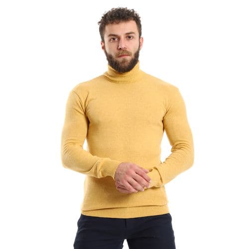 Men's wool pullover with multiple designs