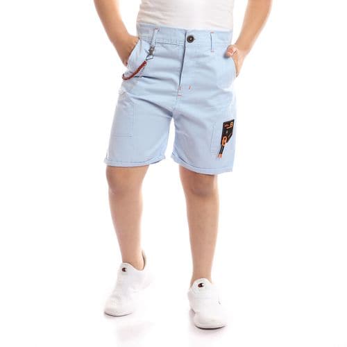 Boys Short gabrdine with accessory