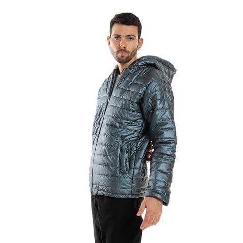 mens capotene lining jacket with zipper