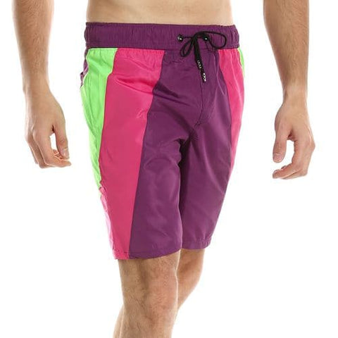 Caesar Printed Swim Short, Water Proof 100% Polyester Fabric