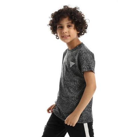 Boys round neck sport T-shirt