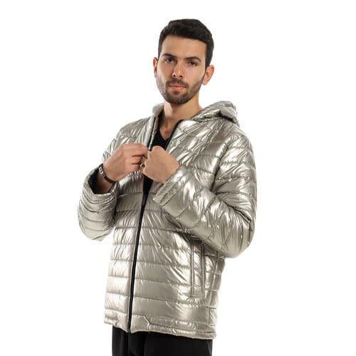 mens capotene lining jacket with zipper