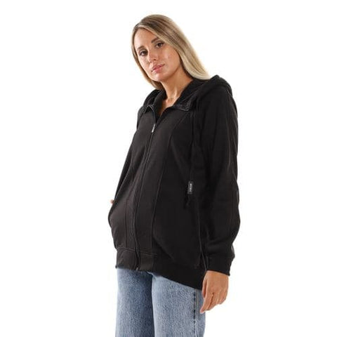 Caesar Woman Hoodie with Zipper and Pocket