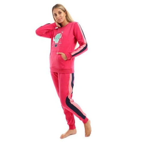 Caesar Women Training Suit with Pockets Printed Cactus