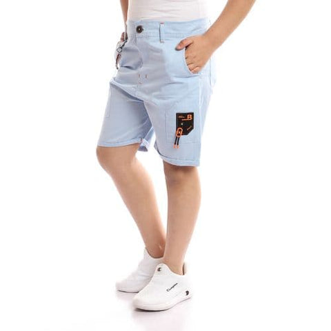 Boys Short gabrdine with accessory