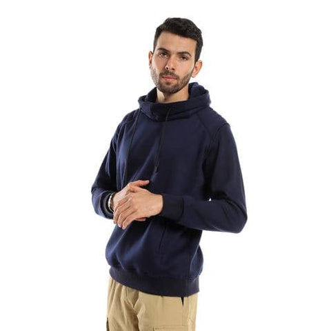 Caesar Mens Plain Hoodiewith Side Pockets