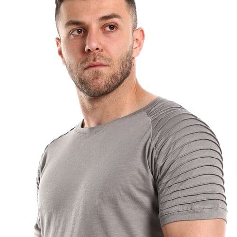 mens round neck t shirt