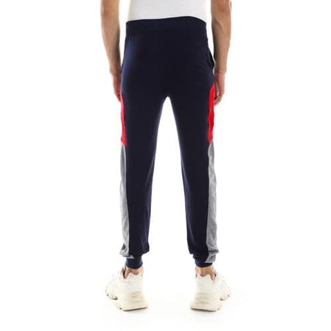 Caesar Detailed Casual Sweatpants مع الجانب الملوث