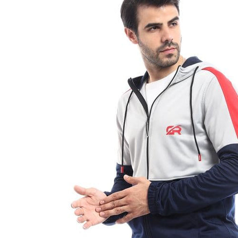 Caesar Hoodie with Pants Training Suit -multicolor