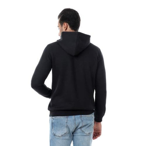 Caesar CAESAR Front Pockets Hoodie - Black