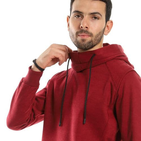 Caesar Mens Plain Hoodiewith Side Pockets