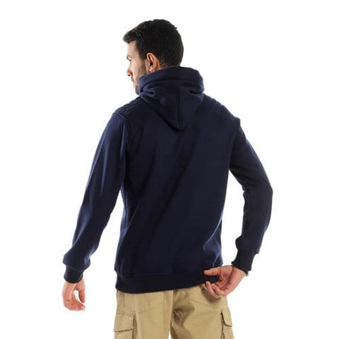 Caesar Mens Plain Hoodiewith Side Pockets