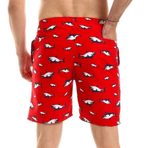 Caesar Printed Swim Short, Water Proof 100% Polyester Fabric