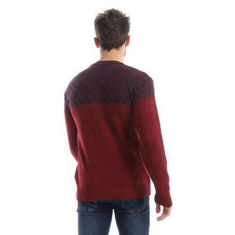 Men's wool pullover