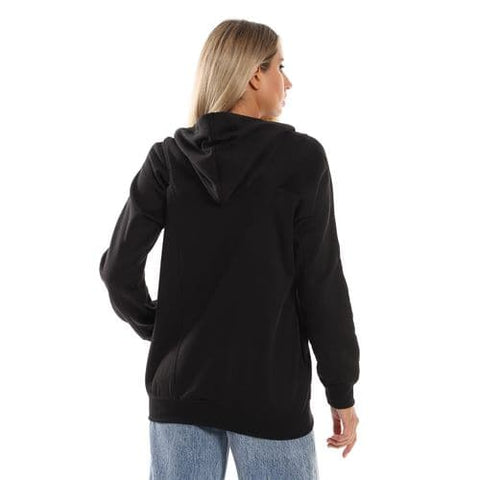 Caesar Woman Hoodie with Zipper and Pocket