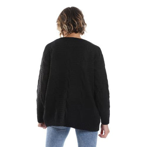 womens wool open cardigan