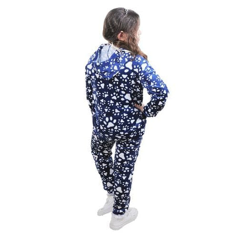 Caesar Girl Velvet Pajama with Embriodery Photo